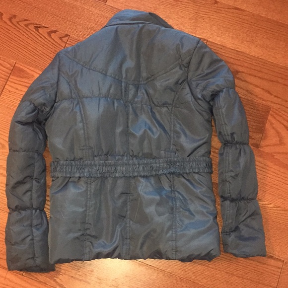 Blue puffer jacket - Picture 2 of 4